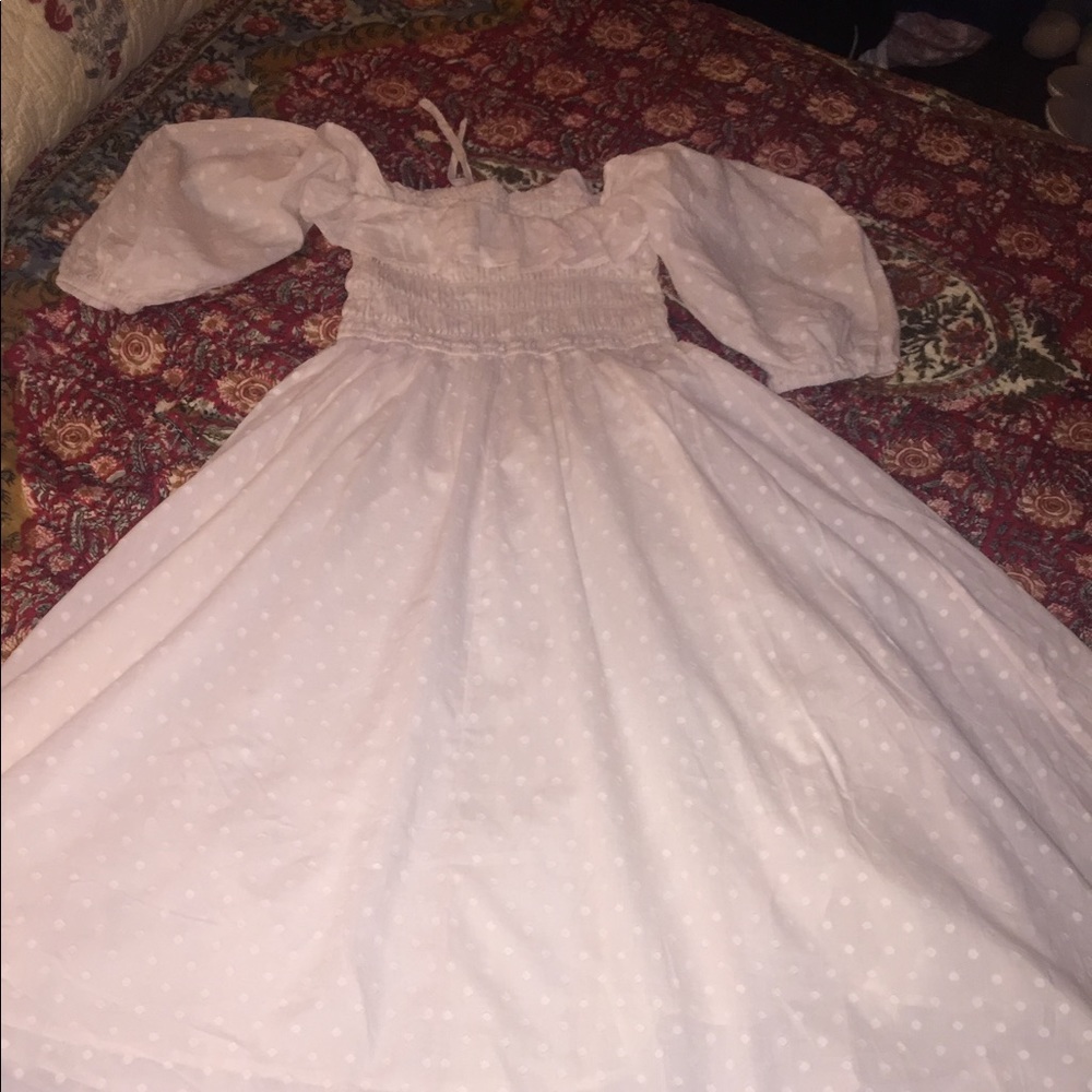 Bridgerton looking cotton Summer dress